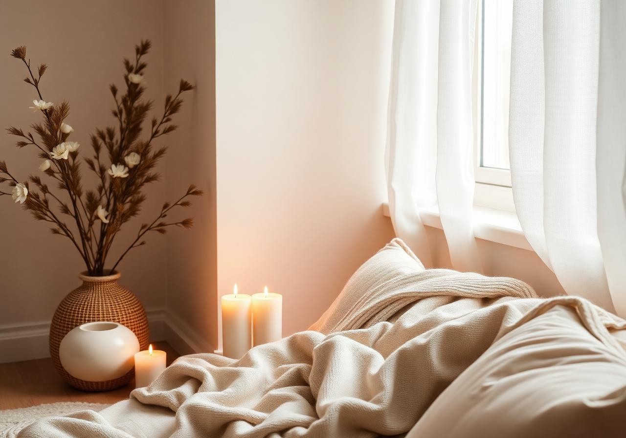 Créer un espace apaisant chez soi : 5 astuces pour ralentir